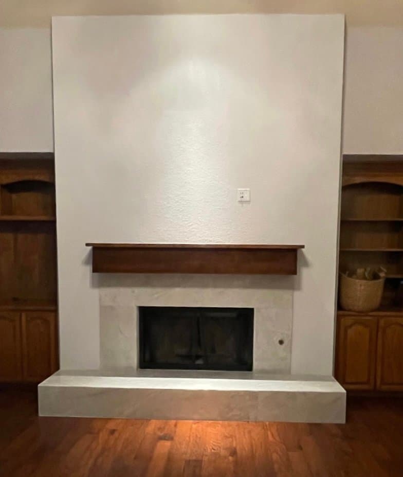 Flintstone’s Fireplace Had To Go!